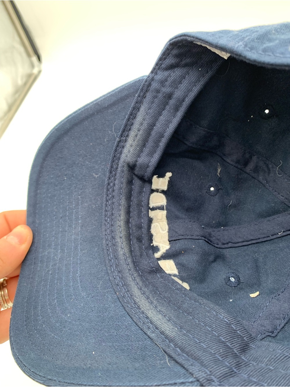 Seaside Navy Baseball Cap - Picture 5 of 7